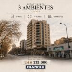 Departamento 3 ambientes de 77 m² sobre Av. Luro, a pocas cuadras del centro de Mar del Plata